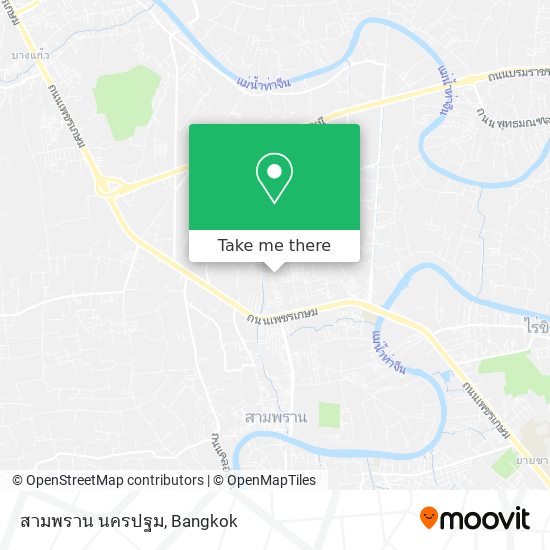 สามพราน นครปฐม map