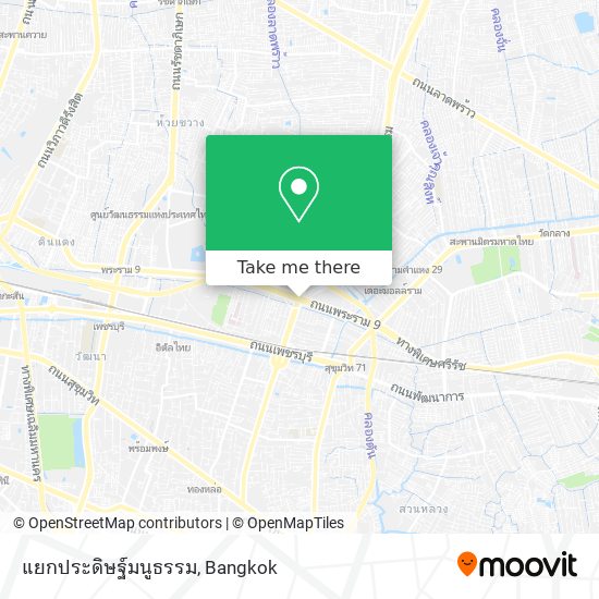 แยกประดิษฐ์มนูธรรม map