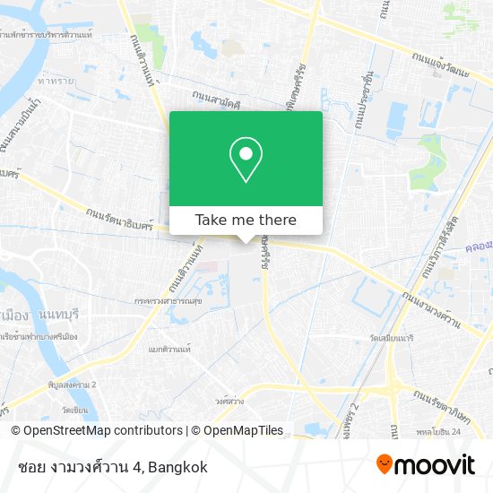 ซอย งามวงศ์วาน 4 map