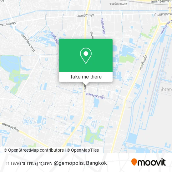 กาแฟเขาทะลุ ชุมพร @gemopolis map