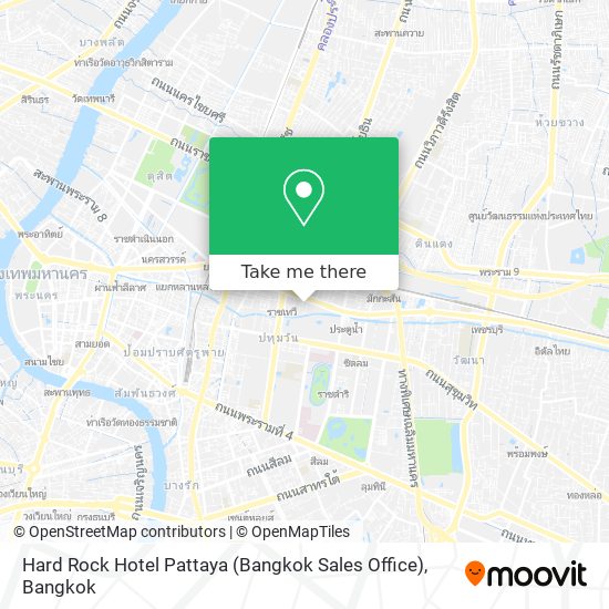 Hard Rock Hotel Pattaya (Bangkok Sales Office) map