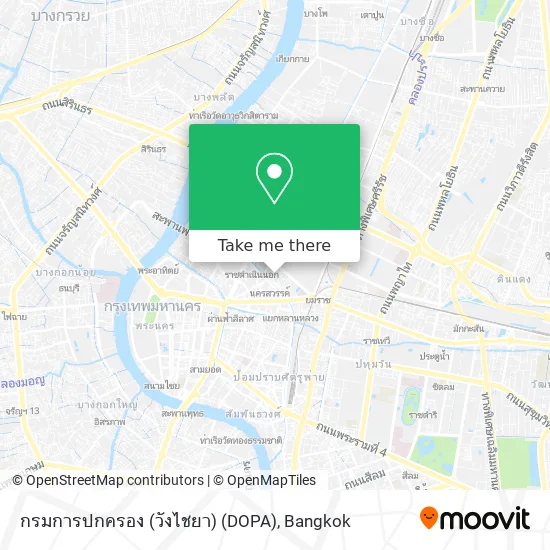 กรมการปกครอง (วังไชยา) (DOPA) map