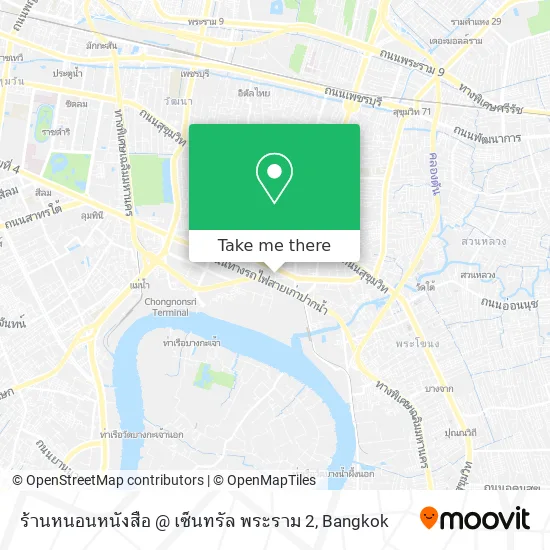 ร้านหนอนหนังสือ @ เซ็นทรัล พระราม 2 map