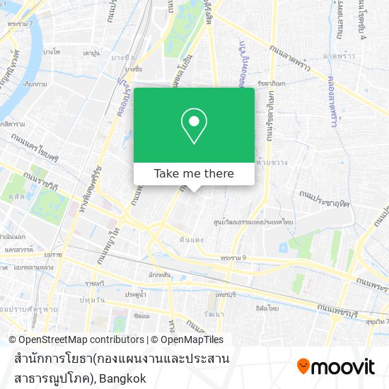 สำนักการโยธา(กองแผนงานและประสานสาธารณูปโภค) map