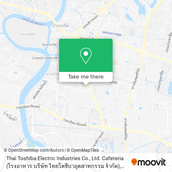 Thai Toshiba Electric Industries Co., Ltd. Cafeteria (โรงอาหาร บริษัท ไทยโตชิบาอุตสาหกรรม จำกัด) map