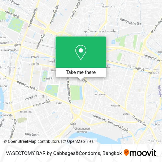 VASECTOMY BAR by Cabbages&Condoms map