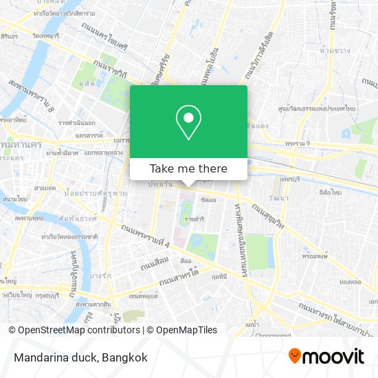 Mandarina duck map