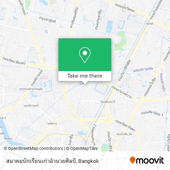 สมาคมนักเรียนเก่าอำนวยศิลป์ map