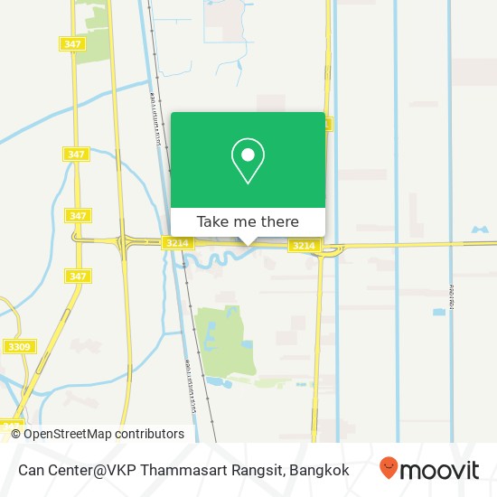 Can Center@VKP Thammasart Rangsit map