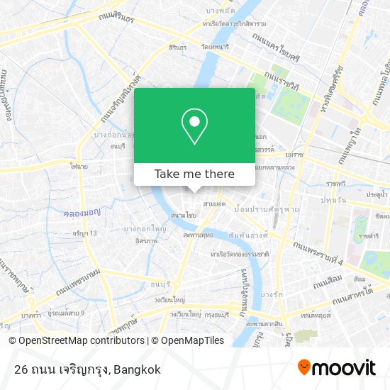 26 ถนน เจริญกรุง map