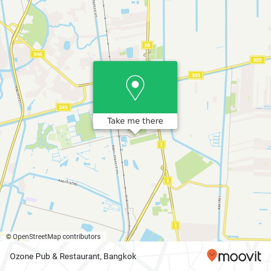 Ozone Pub & Restaurant map