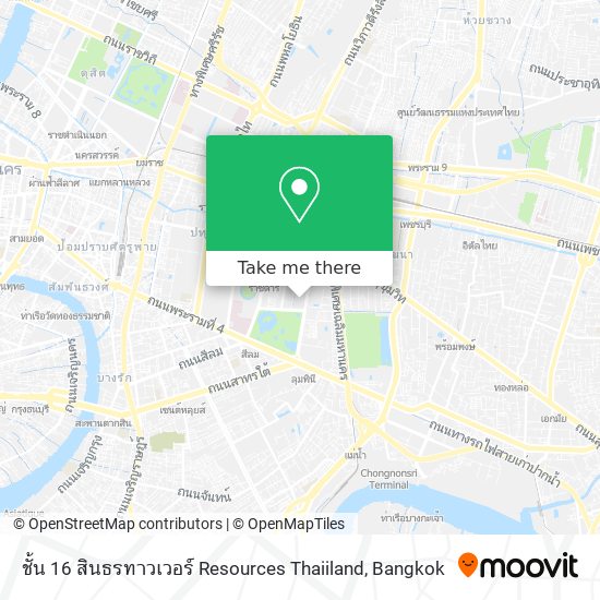 ชั้น 16  สินธรทาวเวอร์  Resources Thaiiland map