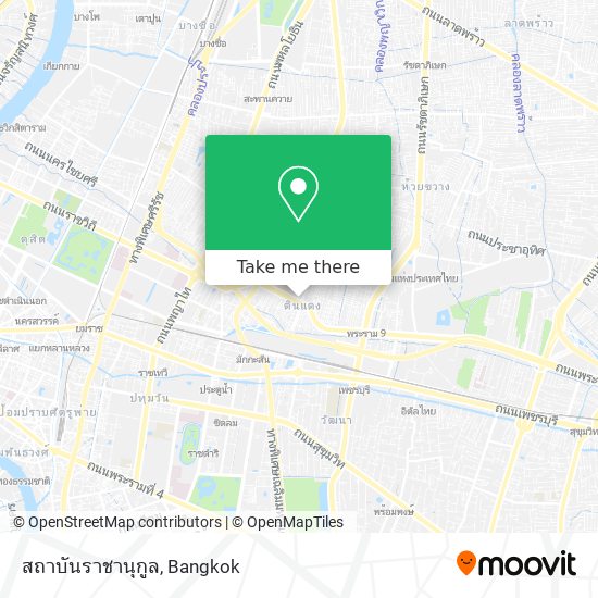 สถาบันราชานุกูล map
