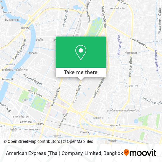 American Express (Thai) Company, Limited map