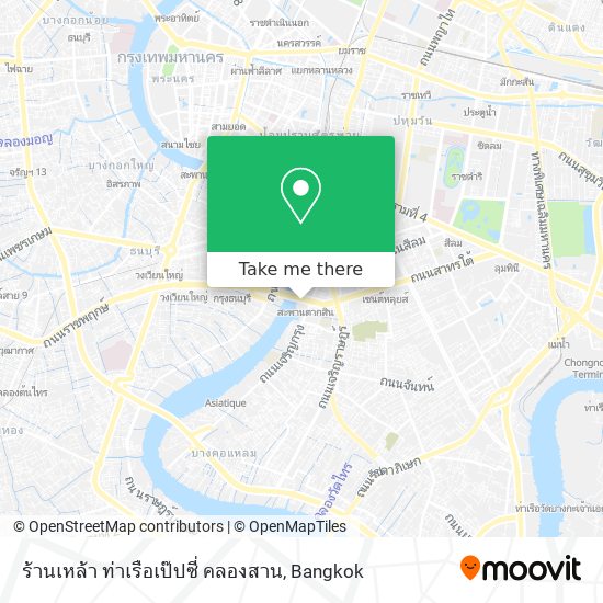 ร้านเหล้า ท่าเรือเป๊ปซี่ คลองสาน map