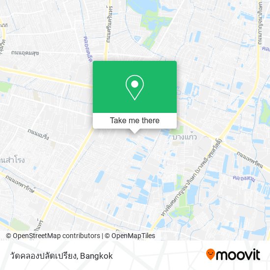 วัดคลองปลัดเปรียง map