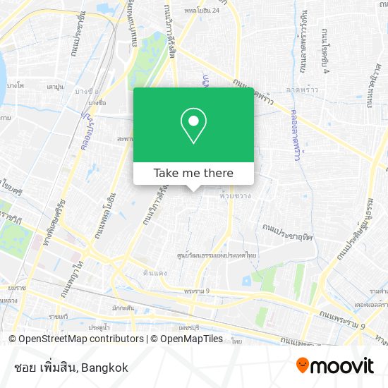 ซอย เพิ่มสิน map