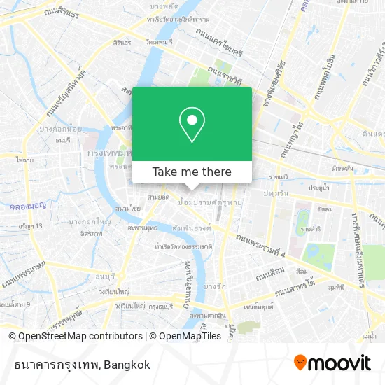 ธนาคารกรุงเทพ map