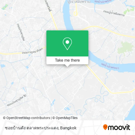 ซอยบ้านดัง ตลาดพระประแดง map