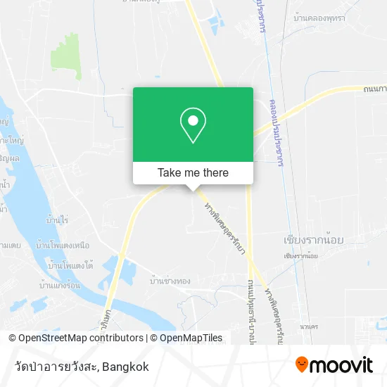 วัดป่าอารยวังสะ map