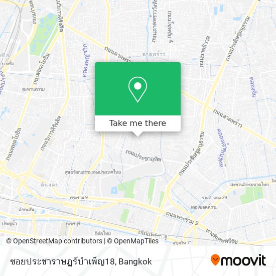 ซอยประชาราษฏร์บำเพ็ญ18 map