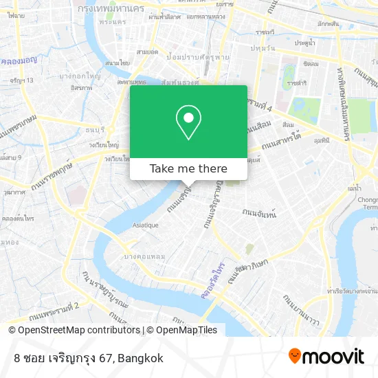 8 ซอย เจริญกรุง 67 map