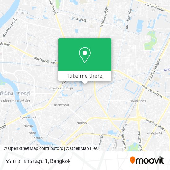 ซอย สาธารณสุข 1 map
