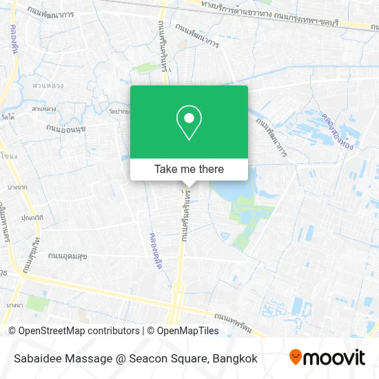 Sabaidee Massage @ Seacon Square map