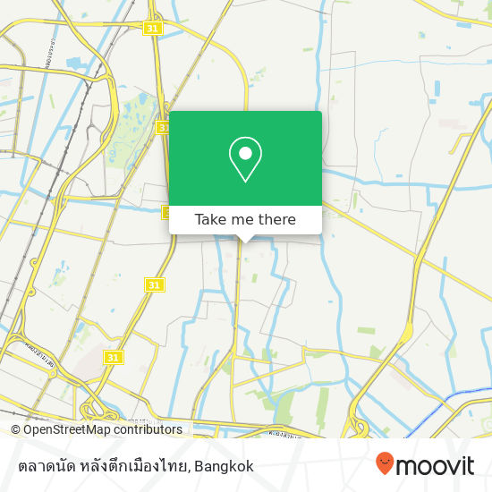 ตลาดนัด หลังตึกเมืองไทย map