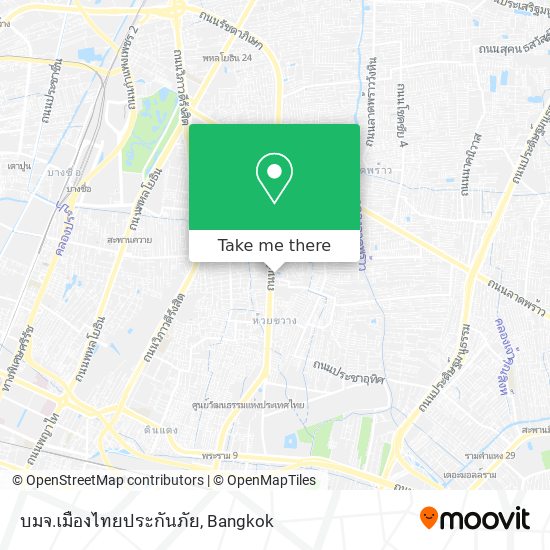 บมจ.เมืองไทยประกันภัย map