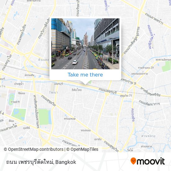 ถนน เพชรบุรีตัดใหม่ map