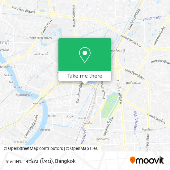 ตลาดบางซ่อน (ใหม่) map