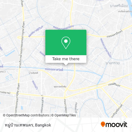 หมู่บ้านเทพนคร map