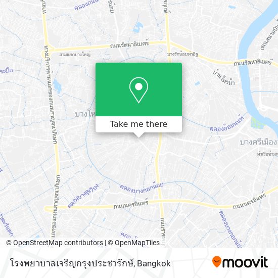 โรงพยาบาลเจริญกรุงประชารักษ์ map