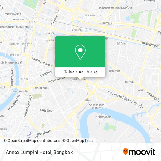 Annex Lumpini Hotel map