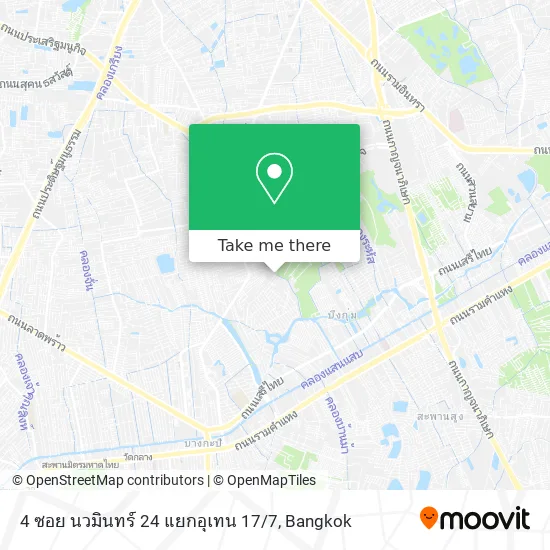 4 ซอย นวมินทร์ 24 แยกอุเทน 17 / 7 map