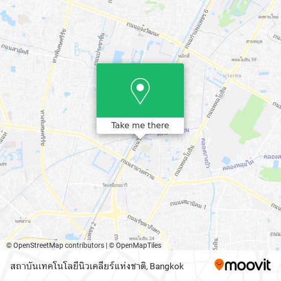 สถาบันเทคโนโลยีนิวเคลียร์แห่งชาติ map