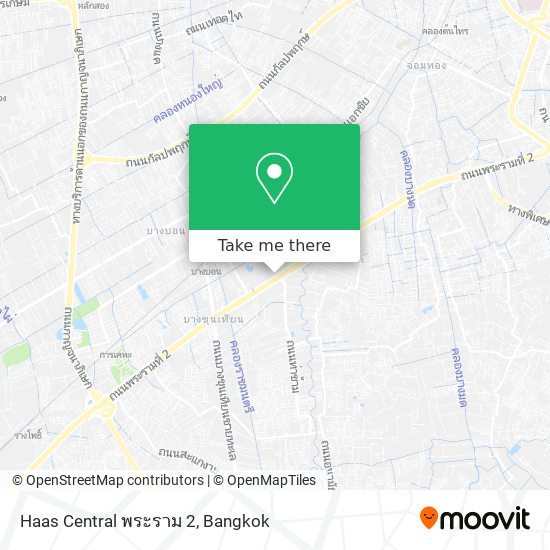 Haas Central พระราม 2 map