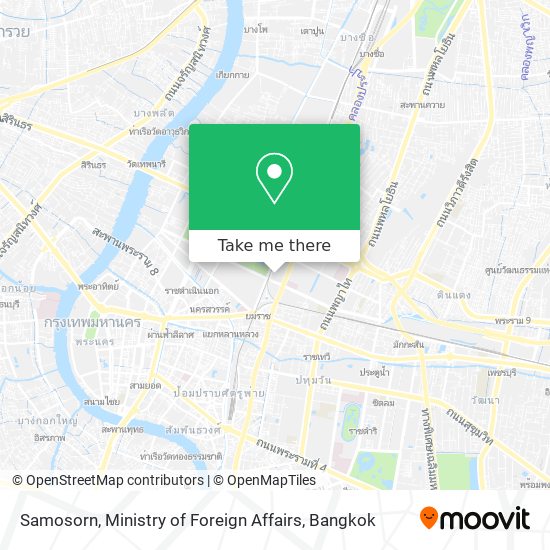 Samosorn, Ministry of Foreign Affairs map