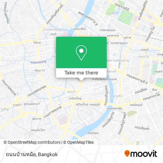 ถนนบ้านหม้อ map