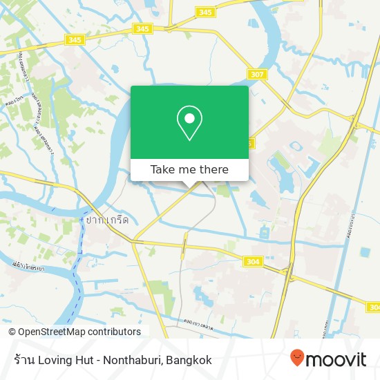 ร้าน Loving Hut - Nonthaburi map