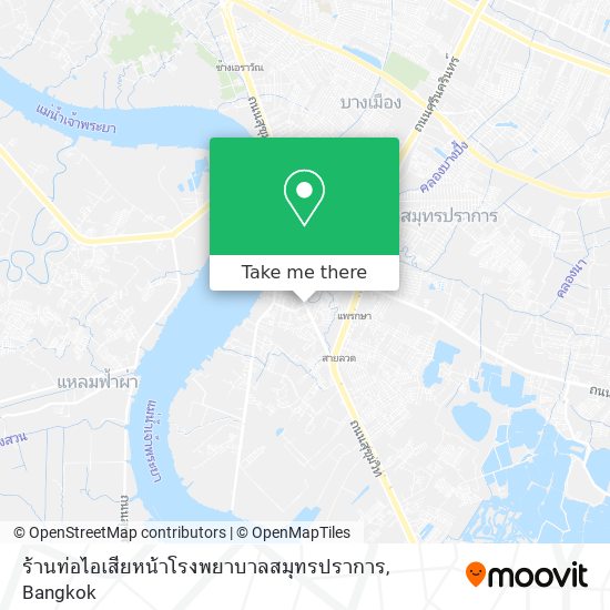 ร้านท่อไอเสียหน้าโรงพยาบาลสมุทรปราการ map