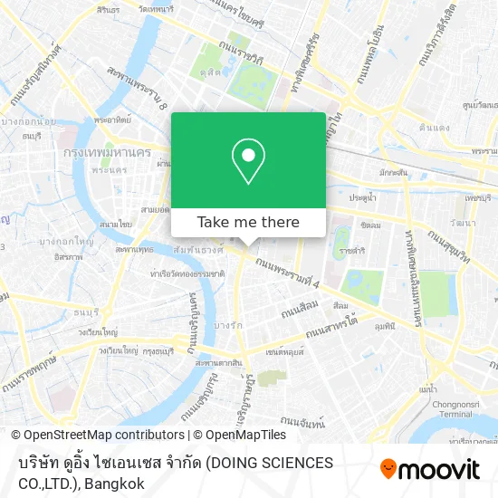 บริษัท ดูอิ้ง ไซเอนเซส จำกัด (DOING SCIENCES CO.,LTD.) map