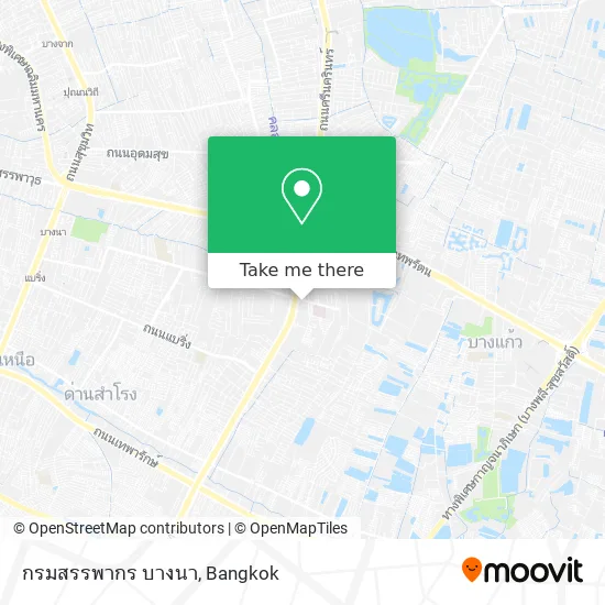 กรมสรรพากร บางนา map