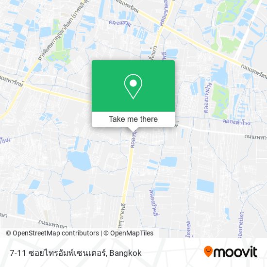 7-11 ซอยไทรอัมพ์เซนเตอร์ map