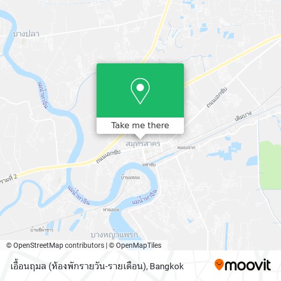 เอื้อนฤมล (ห้องพักรายวัน-รายเดือน) map