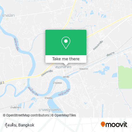 กุ้งเต้น map