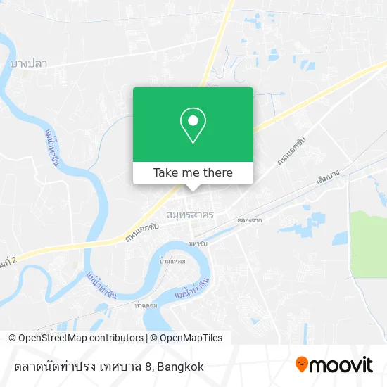 ตลาดนัดท่าปรง เทศบาล 8 map