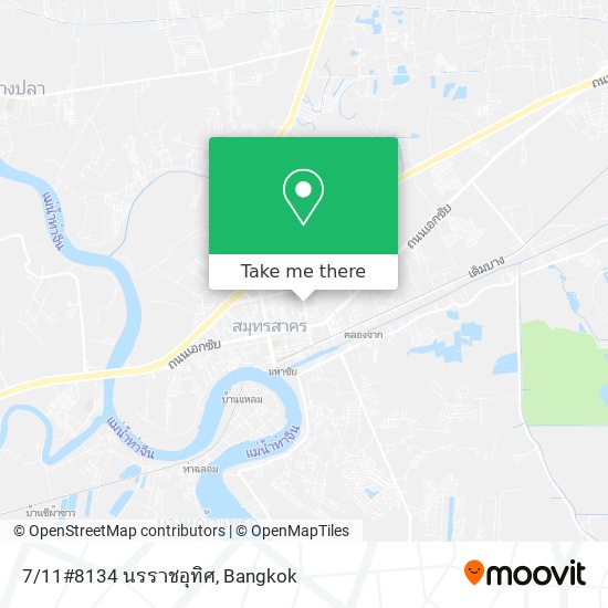 7/11#8134 นรราชอุทิศ map