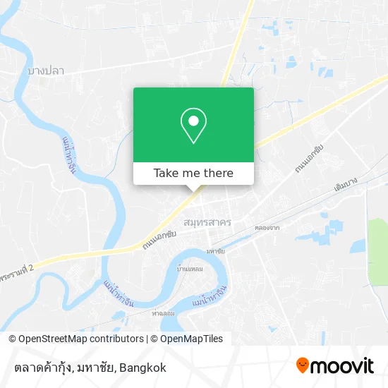 ตลาดค้ากุ้ง, มหาชัย map